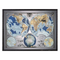 Mirrored World Map