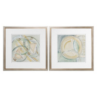 Abstracts Framed Prints S/2