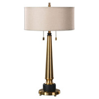 Monroe Brushed Brass Lamp