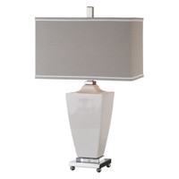 Rochelle White Glaze Table Lamp