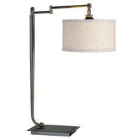 Lamine Dark Bronze Desk Lamp