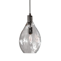 Campester 1 Light Watered Glass Mini Pendant
