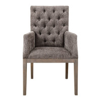 Amoria Taupe Brown Armchair