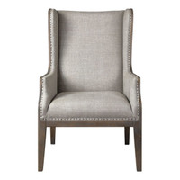 Florent Taupe-Gray Armchair