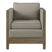 Kyle Weathered Oak Accent Chair