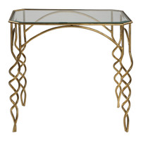 Lora Gold End Table