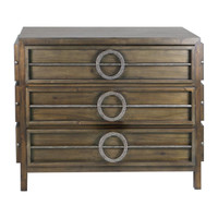 Riley Weather Walnut Accent Chest