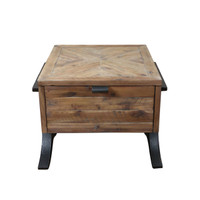 Brodie Natural Wood Accent Table
