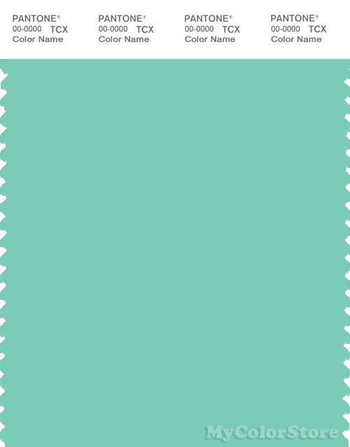 PANTONE SMART 14-5714X Color Swatch Card, Lucite Green
