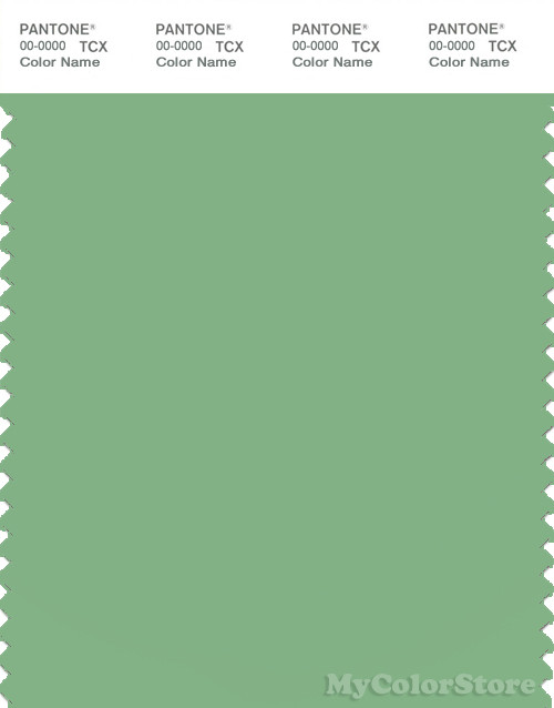 PANTONE SMART 14-6324X Color Swatch Card, Peapod