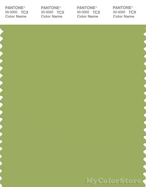 PANTONE SMART 15-0336X Color Swatch Card, Herbal Garden