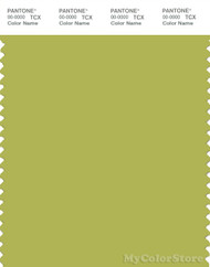 PANTONE SMART 15-0538X Color Swatch Card, Green Oasis