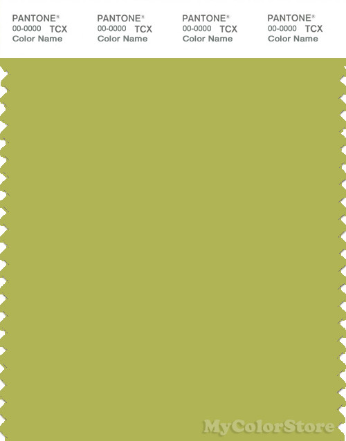 PANTONE SMART 15-0538X Color Swatch Card, Green Oasis