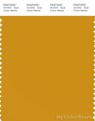 PANTONE SMART 15-0953X Color Swatch Card, Golden Yellow