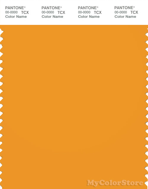 PANTONE SMART 15-1054X Color Swatch Card, Cadmium Yellow
