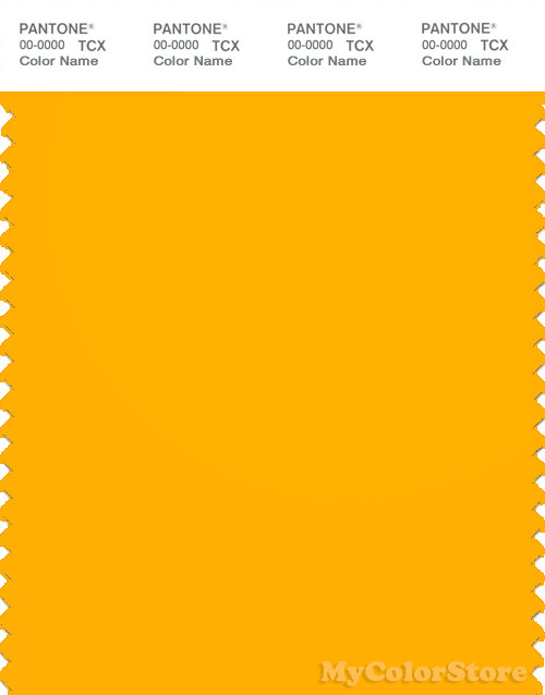 PANTONE SMART 15-1062X Color Swatch Card, Gold Fusion