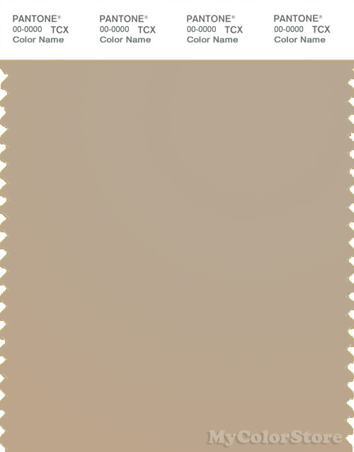 PANTONE SMART 15-1304X Color Swatch Card, Humus