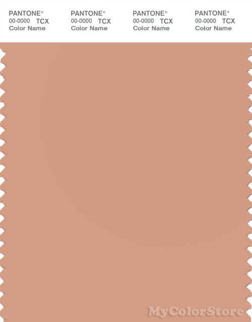 PANTONE SMART 15-1322X Color Swatch Card, Dusty Coral