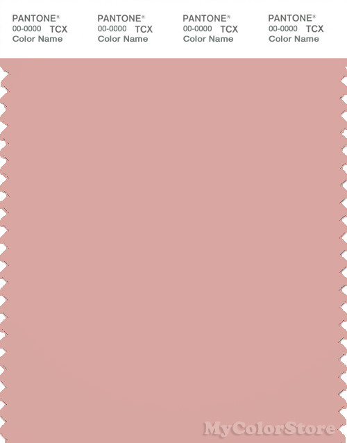 PANTONE SMART 15-1515X Color Swatch Card, Mellow Rose