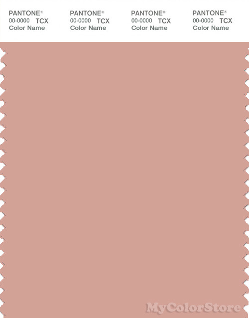 PANTONE SMART 15-1516X Color Swatch Card, Peachbeige