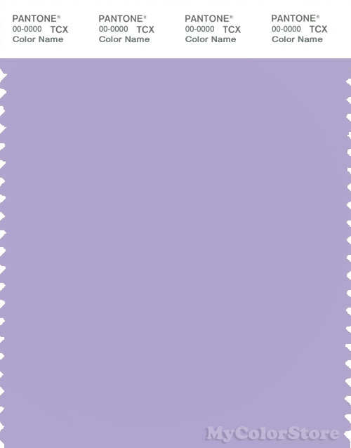 PANTONE SMART 15-3817X Color Swatch Card, Lavender
