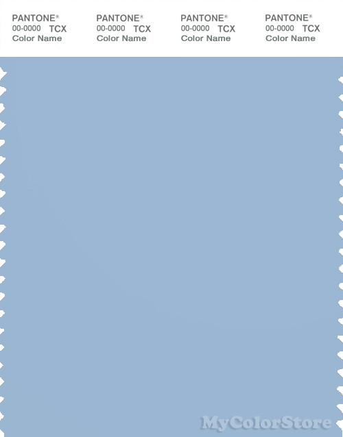 PANTONE SMART 15-4020X Color Swatch Card, Cerulean