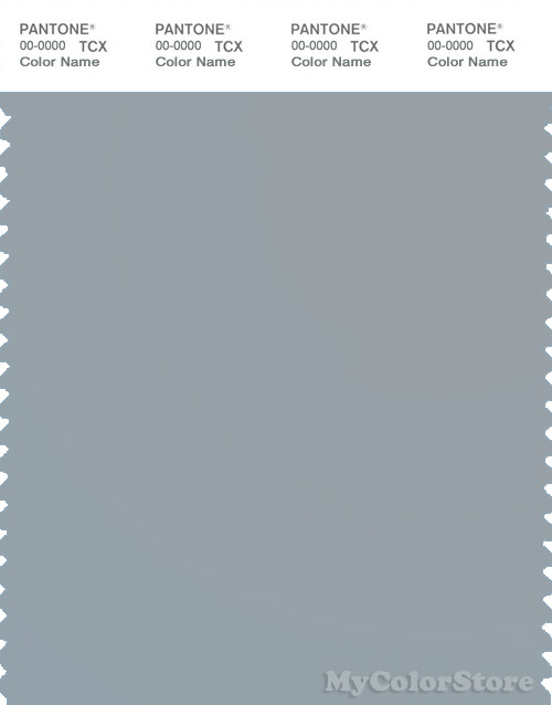 PANTONE SMART 15-4305X Color Swatch Card, Quarry