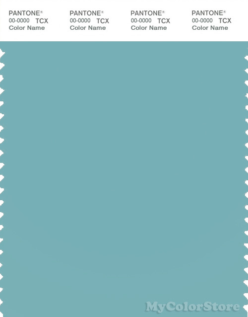 PANTONE SMART 15-4712X Color Swatch Card, Marine Blue