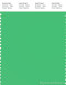 PANTONE SMART 15-6340X Color Swatch Card, Irish Green