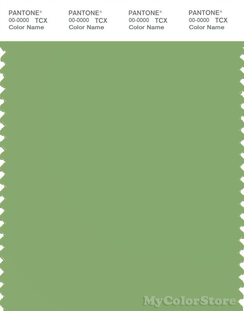 PANTONE SMART 15-6428X Color Swatch Card, Green Tea