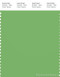 PANTONE SMART 15-6437X Color Swatch Card, Grass Green
