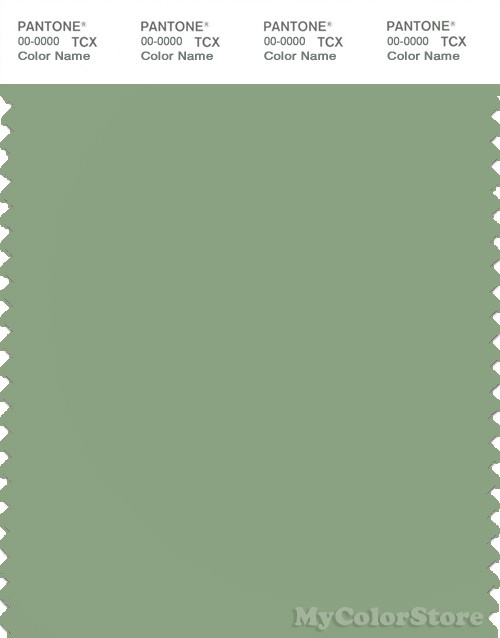 PANTONE SMART 16-0220X Color Swatch Card, Mistletoe