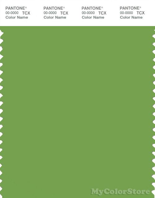 PANTONE SMART 16-0237X Color Swatch Card, Foliage
