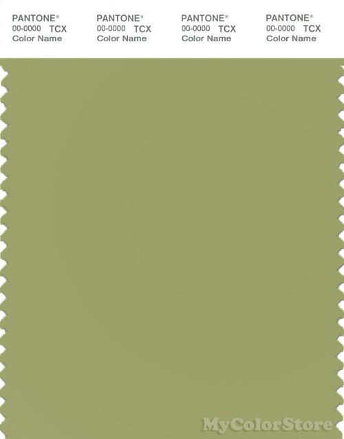 PANTONE SMART 16-0430X Color Swatch Card, Fern