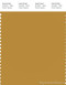PANTONE SMART 16-0948X Color Swatch Card, Harvest Gold