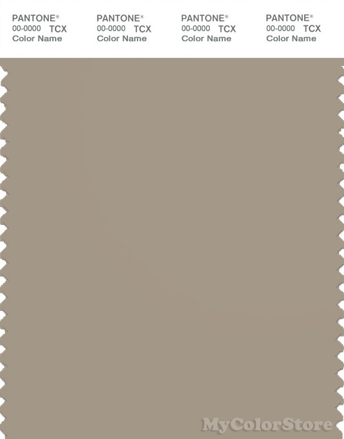 PANTONE SMART 16-1104X Color Swatch Card, Crockery