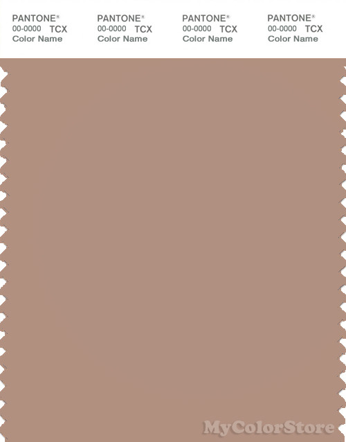 PANTONE SMART 16-1221X Color Swatch Card, Roebuck