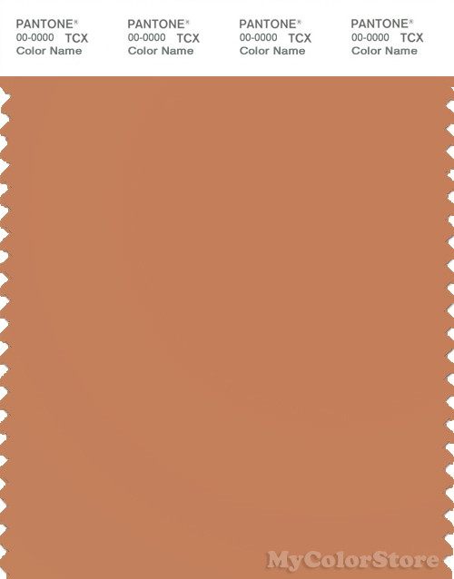 PANTONE SMART 16-1325X Color Swatch Card, Copper