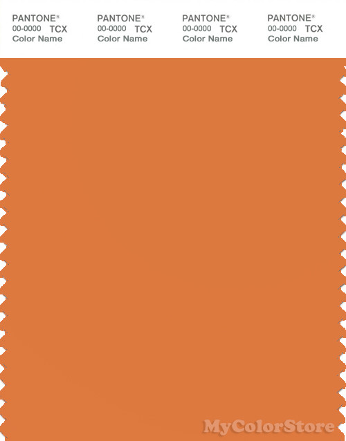 PANTONE SMART 16-1350X Color Swatch Card, Amberglow