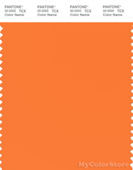 PANTONE SMART 16-1359X Color Swatch Card, Orange Peel