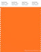 PANTONE SMART 16-1364X Color Swatch Card, Vibrant Orange