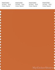 PANTONE SMART 16-1448X Color Swatch Card, Burnt Orange