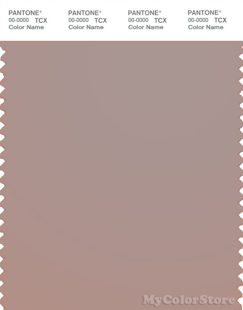 PANTONE SMART 16-1506X Color Swatch Card, Bark