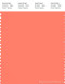 PANTONE SMART 16-1542X Color Swatch Card, Fresh Salmon