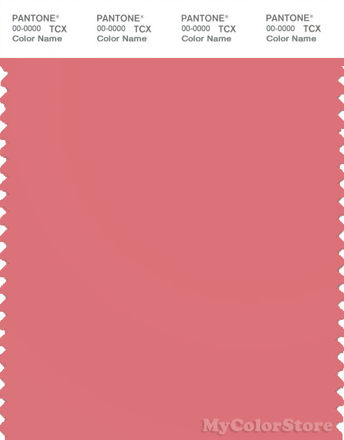 PANTONE SMART 16-1620X Color Swatch Card, Tea Rose