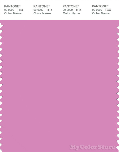 PANTONE SMART 16-3118X Color Swatch Card, Cyclamen