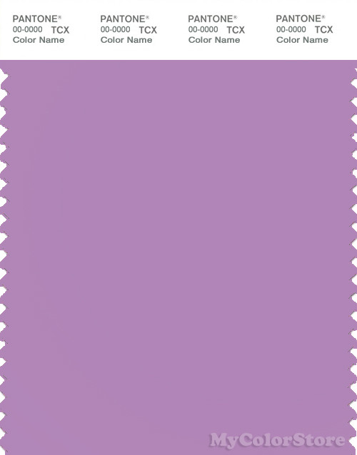 PANTONE SMART 16-3520X Color Swatch Card, African Violet
