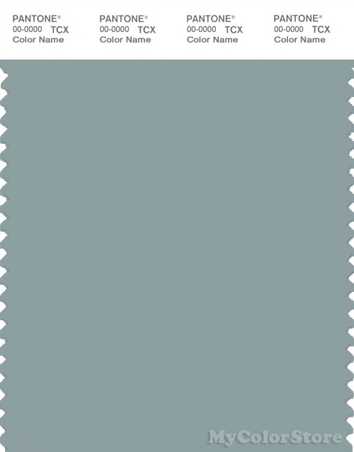 PANTONE SMART 16-4408X Color Swatch Card, Slate