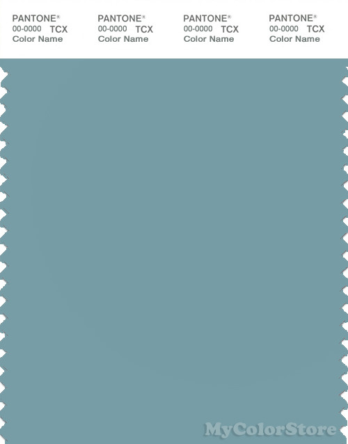 PANTONE SMART 16-4414X Color Swatch Card, Cameo Blue