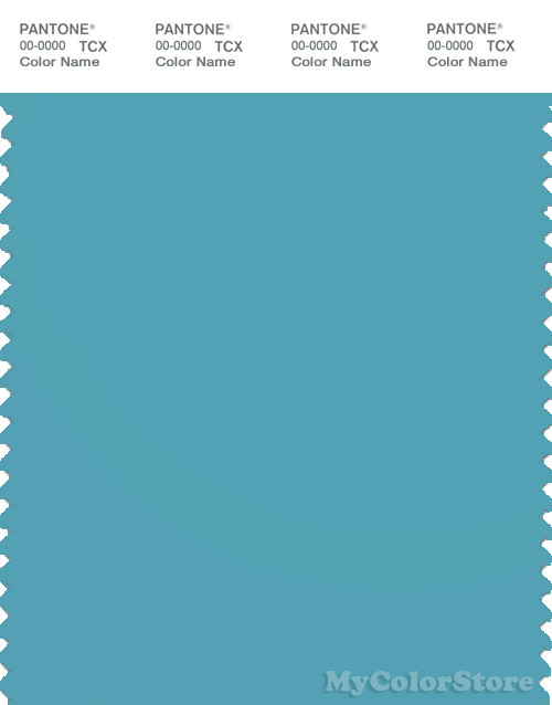 PANTONE SMART 16-4525X Color Swatch Card, Bright Blue
